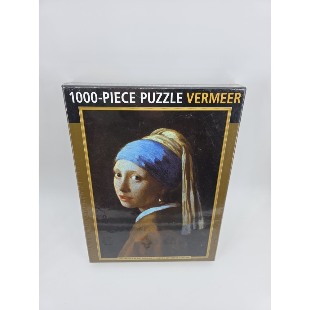 Johannes Vermeer Girl with a Pearl Earring 1000 Piece Jigsaw Puzzle Art New
